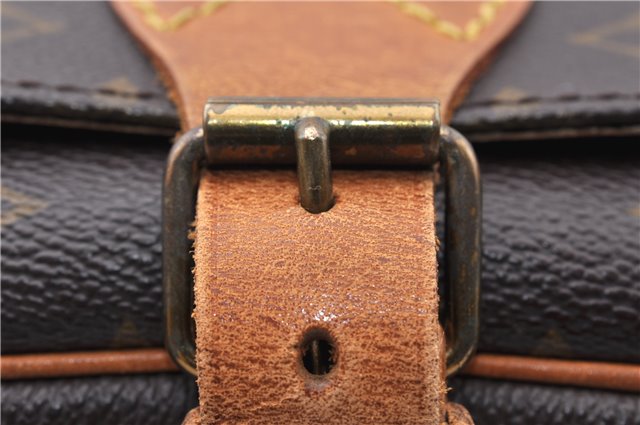 Auth LOUIS VUITTON Monogram Cartouchiere GM Shoulder Cross Bag M51252 LV 4655C