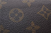 Auth LOUIS VUITTON Monogram Cartouchiere GM Shoulder Cross Bag M51252 LV 4655C