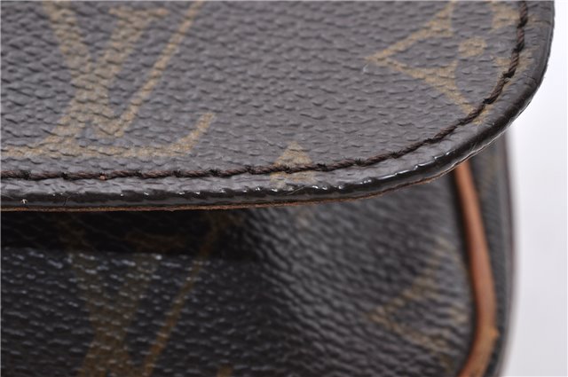 Auth LOUIS VUITTON Monogram Cartouchiere GM Shoulder Cross Bag M51252 LV 4655C