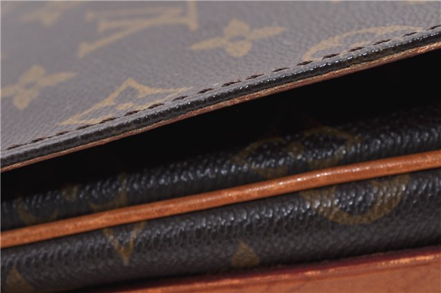 Auth LOUIS VUITTON Monogram Cartouchiere GM Shoulder Cross Bag M51252 LV 4655C