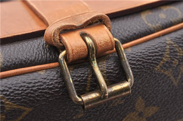 Auth LOUIS VUITTON Monogram Cartouchiere GM Shoulder Cross Bag M51252 LV 4655C