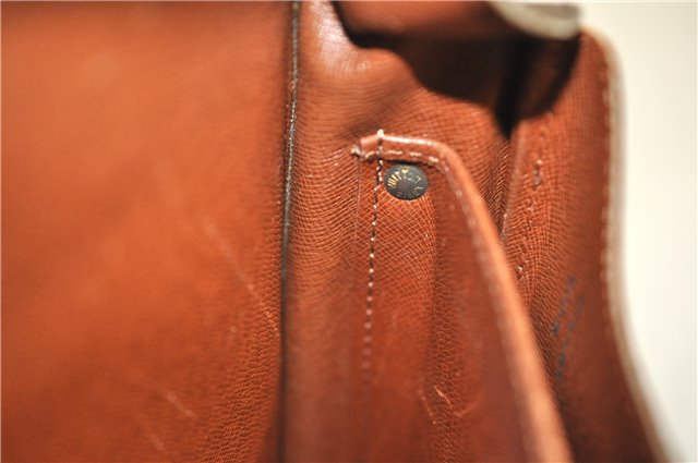 Auth LOUIS VUITTON Monogram Cartouchiere GM Shoulder Cross Bag M51252 LV 4655C