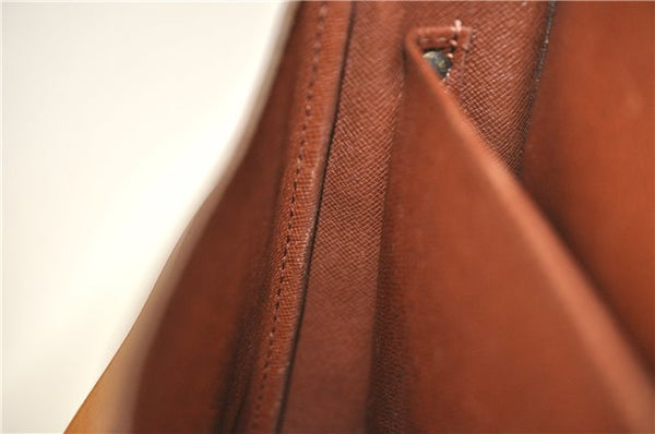 Auth LOUIS VUITTON Monogram Cartouchiere GM Shoulder Cross Bag M51252 LV 4655C