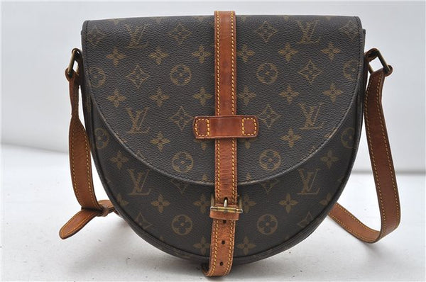 Auth Louis Vuitton Monogram Chantilly GM Shoulder Cross Body Bag M51232 LV 4655D