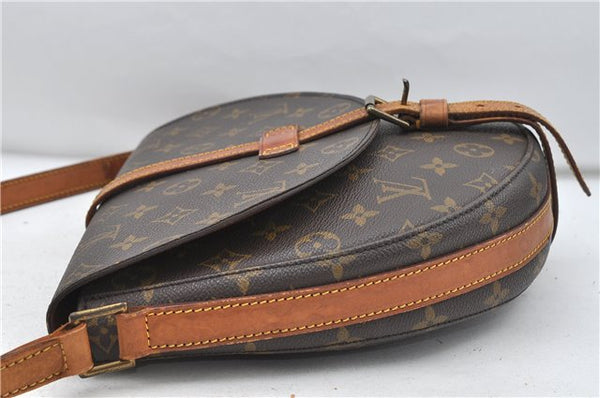 Auth Louis Vuitton Monogram Chantilly GM Shoulder Cross Body Bag M51232 LV 4655D