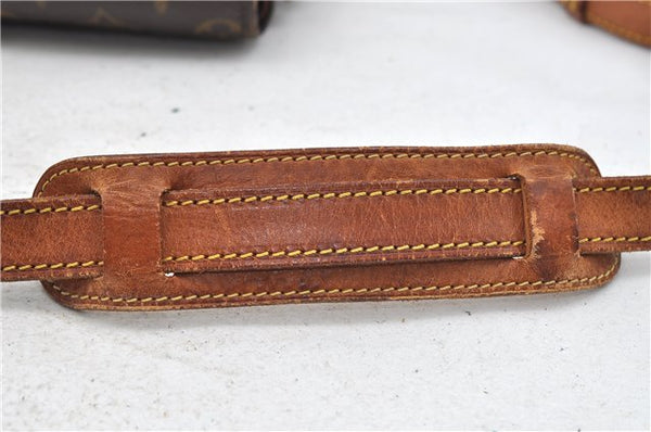 Auth Louis Vuitton Monogram Chantilly GM Shoulder Cross Body Bag M51232 LV 4655D