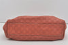 Authentic GUCCI Guccissima Sukey Shoulder Tote Bag GG Leather 211944 Pink 4655I
