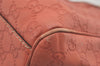 Authentic GUCCI Guccissima Sukey Shoulder Tote Bag GG Leather 211944 Pink 4655I