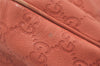 Authentic GUCCI Guccissima Sukey Shoulder Tote Bag GG Leather 211944 Pink 4655I