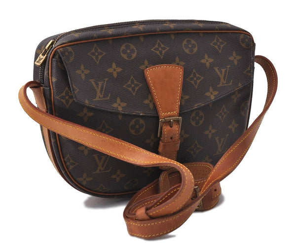 Auth Louis Vuitton Monogram Jeune Fille GM Shoulder Cross Bag M51225 LV 4656D
