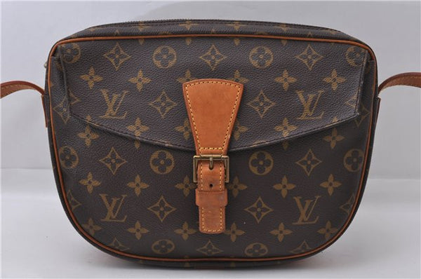 Auth Louis Vuitton Monogram Jeune Fille GM Shoulder Cross Bag M51225 LV 4656D