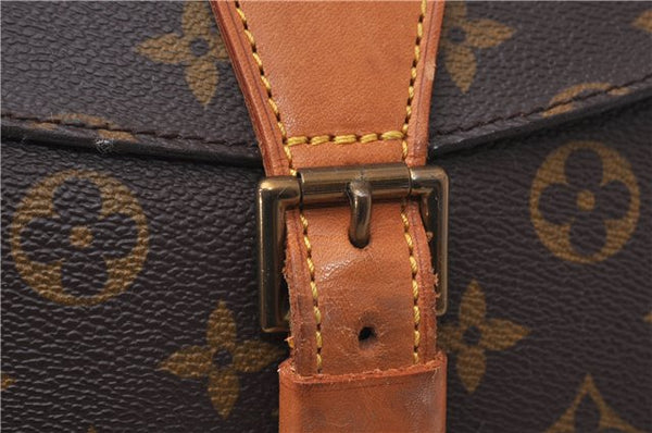 Auth Louis Vuitton Monogram Jeune Fille GM Shoulder Cross Bag M51225 LV 4656D