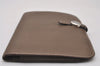 Authentic HERMES Dogon GM Vintage Leather Long Wallet Purse Brown 4657I