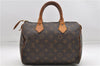 Authentic Louis Vuitton Monogram Speedy 25 Boston Hand Bag Purse M41528 LV 4659D