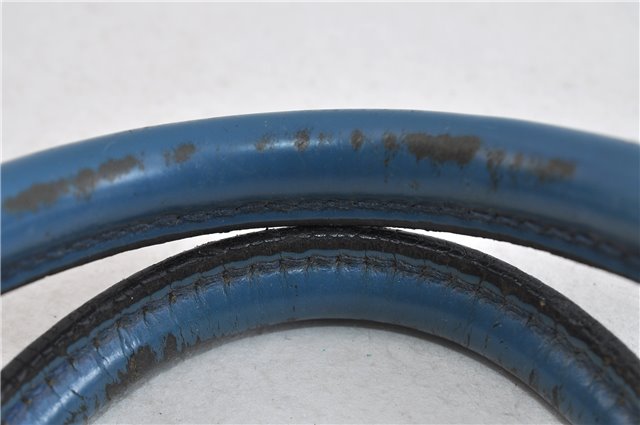 Authentic LOUIS VUITTON Epi Alma PM Hand Bag Blue M52145 LV 4660C