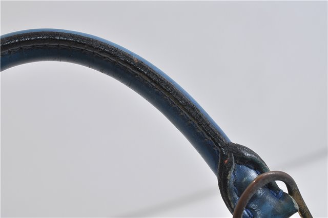 Authentic LOUIS VUITTON Epi Alma PM Hand Bag Blue M52145 LV 4660C