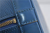 Authentic LOUIS VUITTON Epi Alma PM Hand Bag Blue M52145 LV 4660C