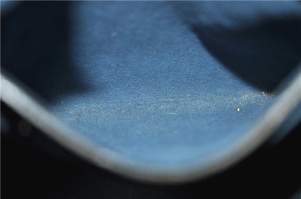 Authentic LOUIS VUITTON Epi Alma PM Hand Bag Blue M52145 LV 4660C