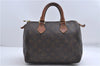 Authentic Louis Vuitton Monogram Speedy 25 Hand Bag M41528 LV 4660D