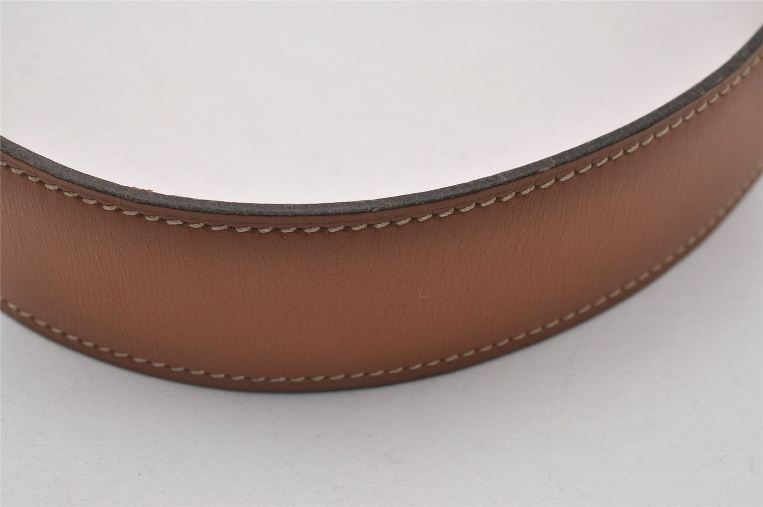 Authentic HERMES Vintage Leather Belt Size 70cm 27.6