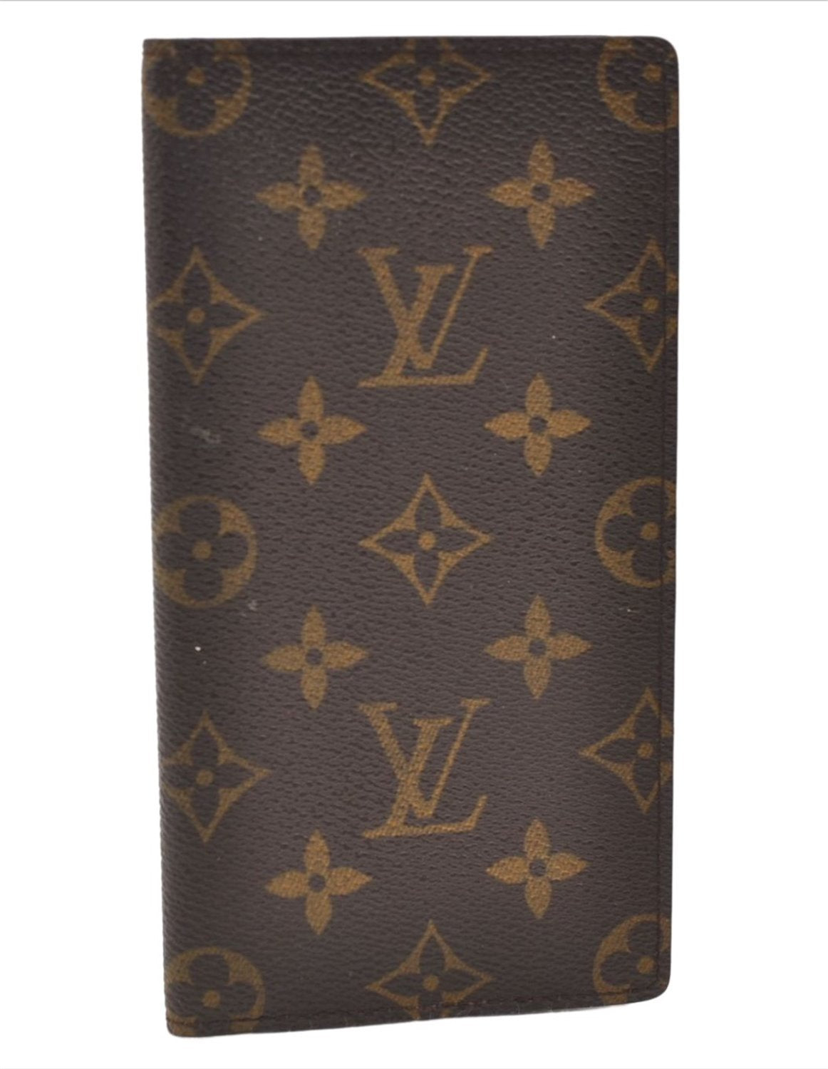 Auth Louis Vuitton Monogram Agenda Horizontal Notebook Cover R20008 LV 4662E