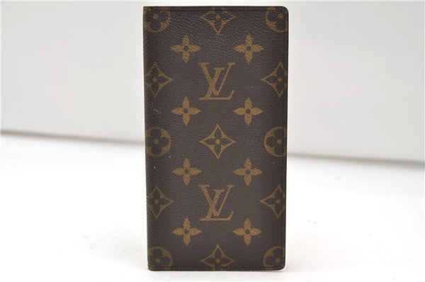 Auth Louis Vuitton Monogram Agenda Horizontal Notebook Cover R20008 LV 4662E