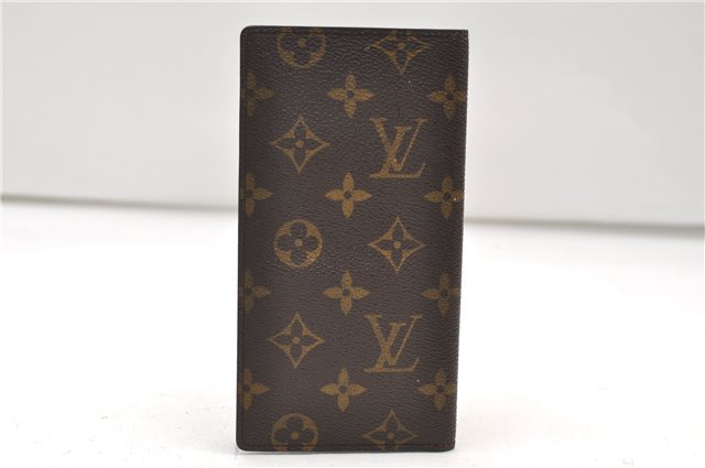 Auth Louis Vuitton Monogram Agenda Horizontal Notebook Cover R20008 LV 4662E