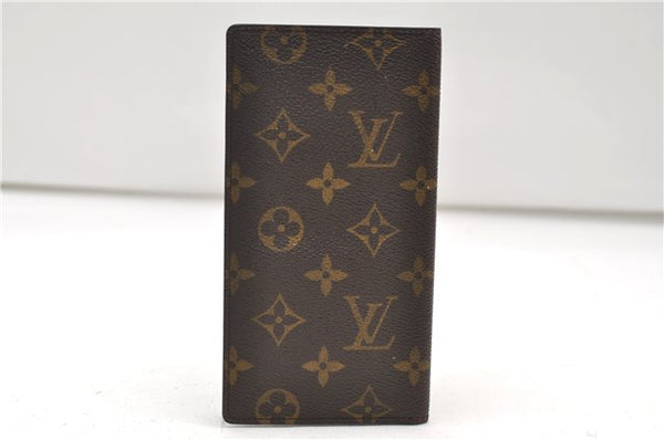 Auth Louis Vuitton Monogram Agenda Horizontal Notebook Cover R20008 LV 4662E