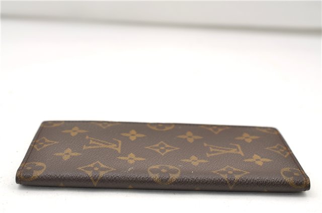 Auth Louis Vuitton Monogram Agenda Horizontal Notebook Cover R20008 LV 4662E