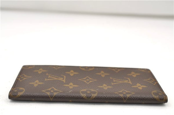 Auth Louis Vuitton Monogram Agenda Horizontal Notebook Cover R20008 LV 4662E