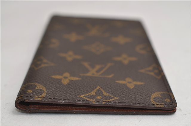 Auth Louis Vuitton Monogram Agenda Horizontal Notebook Cover R20008 LV 4662E