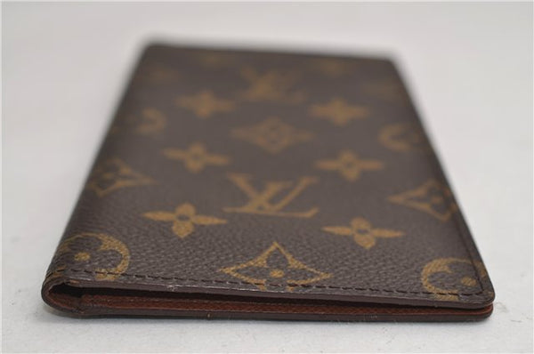 Auth Louis Vuitton Monogram Agenda Horizontal Notebook Cover R20008 LV 4662E