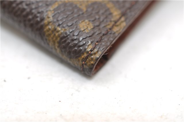 Auth Louis Vuitton Monogram Agenda Horizontal Notebook Cover R20008 LV 4662E