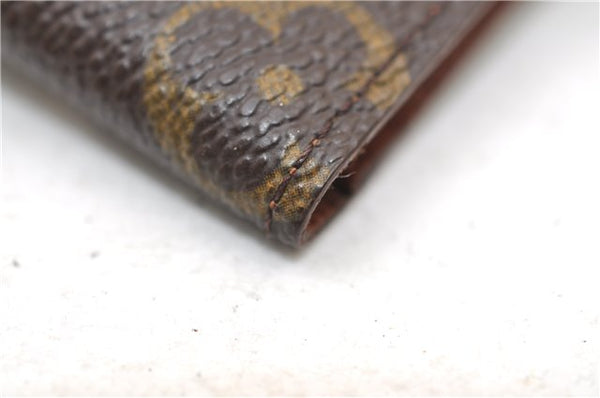 Auth Louis Vuitton Monogram Agenda Horizontal Notebook Cover R20008 LV 4662E