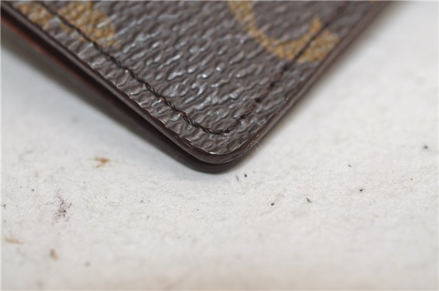 Auth Louis Vuitton Monogram Agenda Horizontal Notebook Cover R20008 LV 4662E