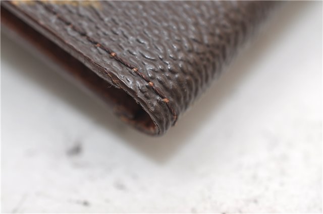 Auth Louis Vuitton Monogram Agenda Horizontal Notebook Cover R20008 LV 4662E