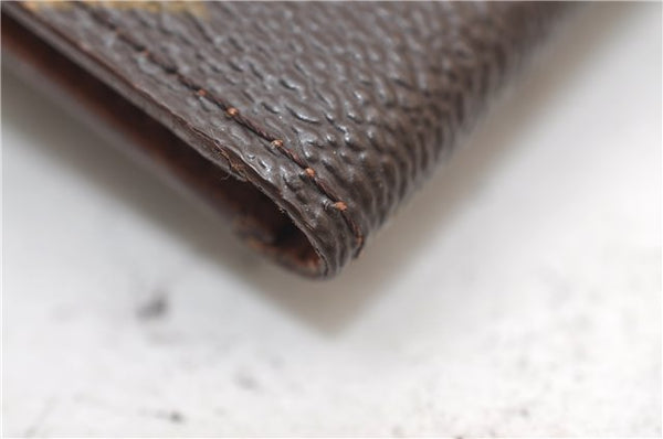 Auth Louis Vuitton Monogram Agenda Horizontal Notebook Cover R20008 LV 4662E