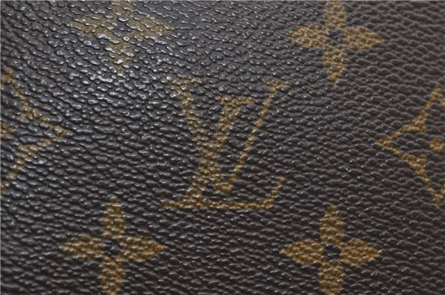 Auth Louis Vuitton Monogram Agenda Horizontal Notebook Cover R20008 LV 4662E