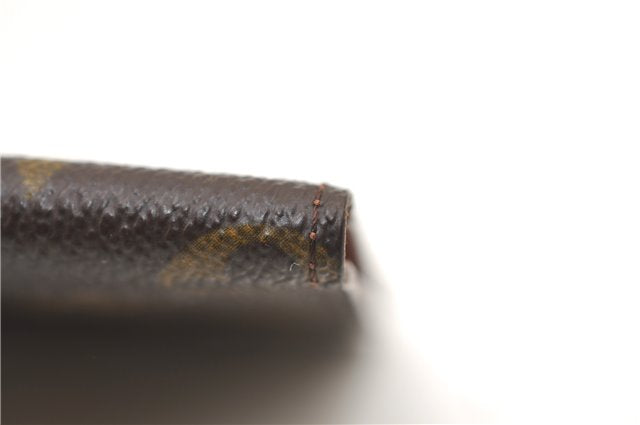 Auth Louis Vuitton Monogram Agenda Horizontal Notebook Cover R20008 LV 4662E