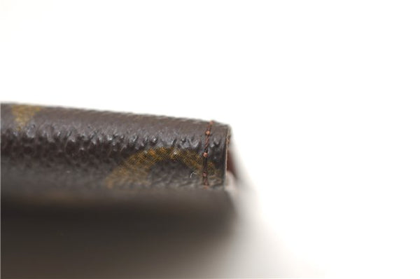 Auth Louis Vuitton Monogram Agenda Horizontal Notebook Cover R20008 LV 4662E