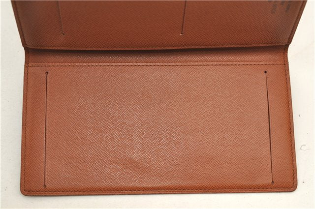 Auth Louis Vuitton Monogram Agenda Horizontal Notebook Cover R20008 LV 4662E