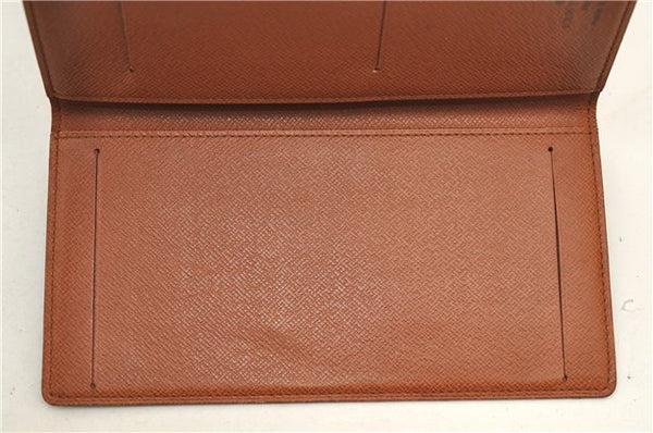 Auth Louis Vuitton Monogram Agenda Horizontal Notebook Cover R20008 LV 4662E