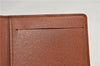 Auth Louis Vuitton Monogram Agenda Horizontal Notebook Cover R20008 LV 4662E