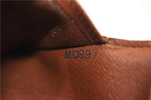 Auth Louis Vuitton Monogram Agenda Horizontal Notebook Cover R20008 LV 4662E