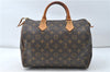Authentic Louis Vuitton Monogram Speedy 30 Hand Boston Bag M41526 LV 4663D