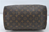 Authentic Louis Vuitton Monogram Speedy 30 Hand Boston Bag M41526 LV 4663D