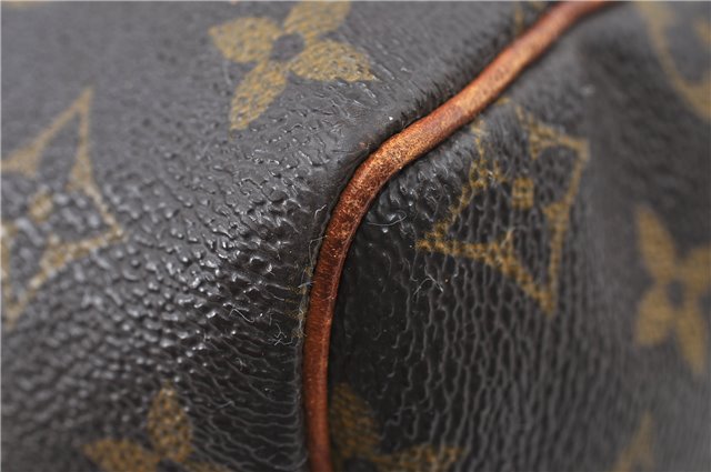 Authentic Louis Vuitton Monogram Speedy 30 Hand Boston Bag M41526 LV 4663D