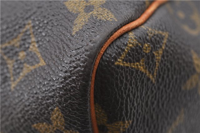 Authentic Louis Vuitton Monogram Speedy 30 Hand Boston Bag M41526 LV 4663D