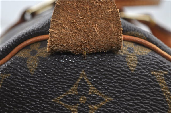 Authentic Louis Vuitton Monogram Speedy 30 Hand Boston Bag M41526 LV 4663D
