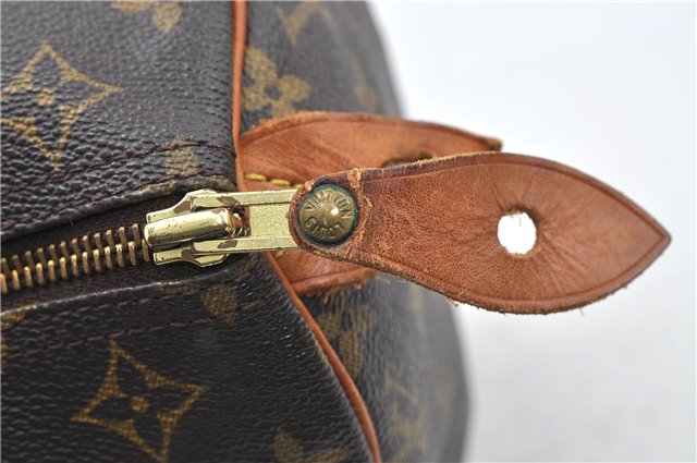 Authentic Louis Vuitton Monogram Speedy 30 Hand Boston Bag M41526 LV 4663D